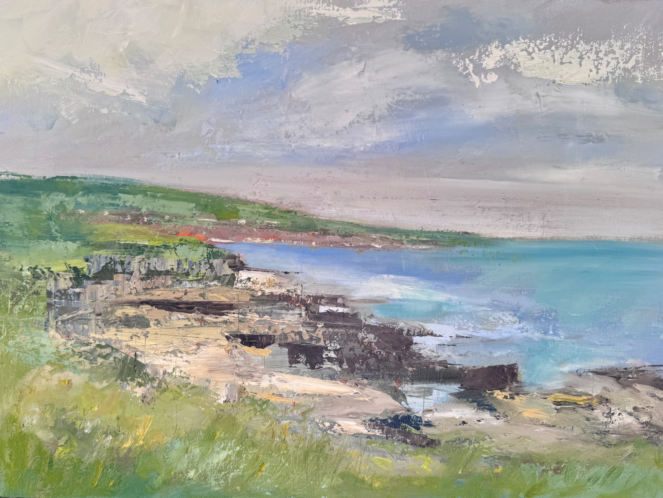 Inishmore, Aran Islands, County Galway, Ireland. 18x24 inches, oil on Belgium linen.